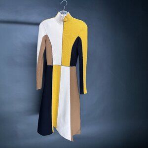 Salvatore Ferragamo mutlicolor knit dress